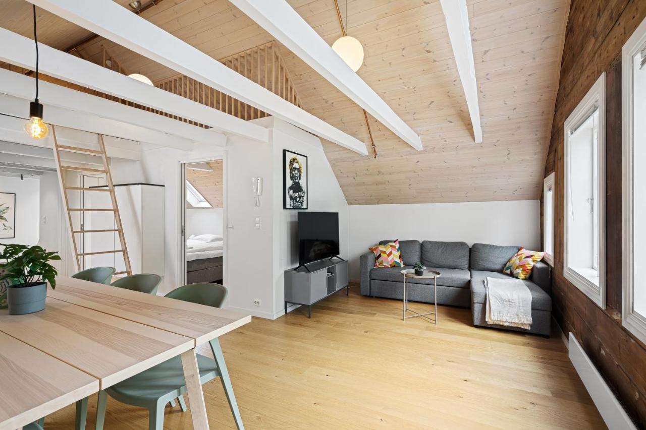 Charming Rooftop Apartment In Heart Of 스타방에르 외부 사진
