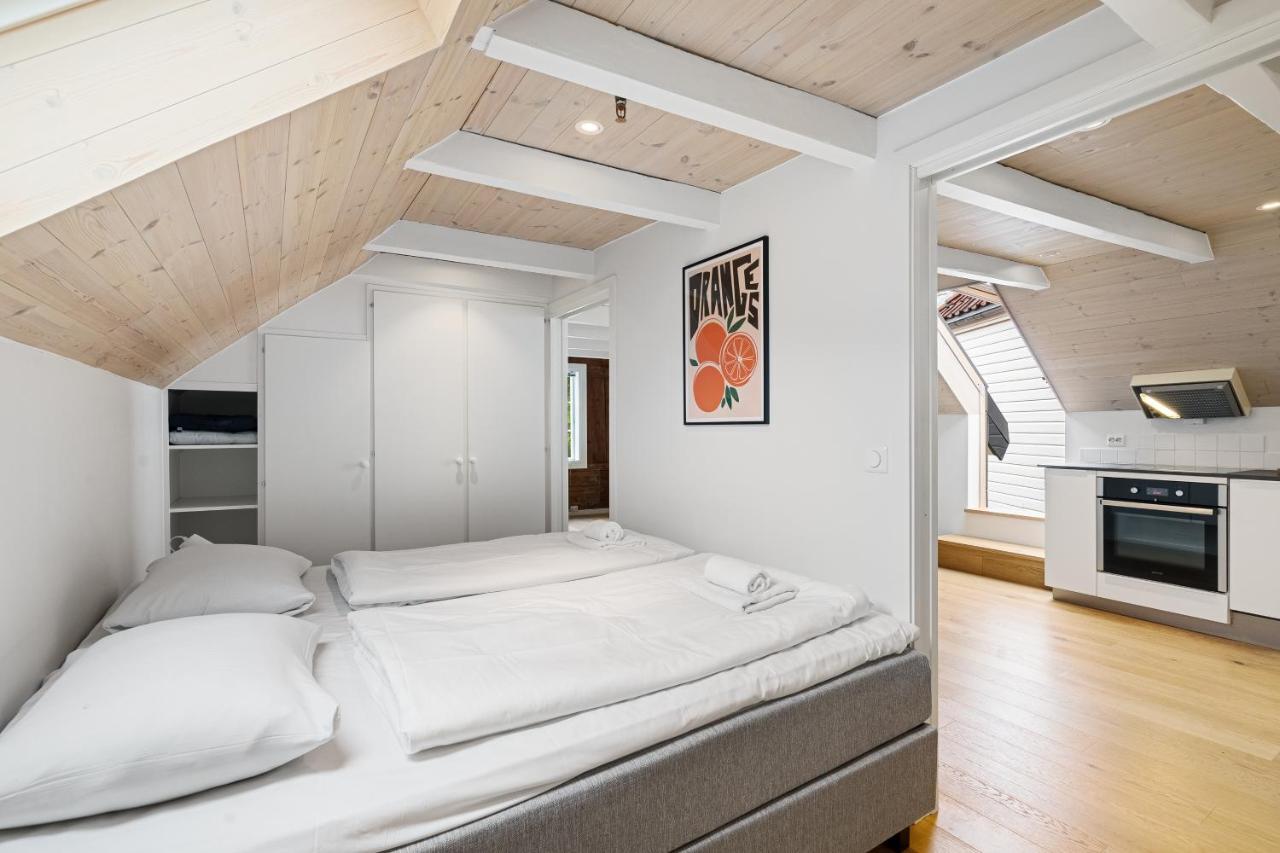 Charming Rooftop Apartment In Heart Of 스타방에르 외부 사진